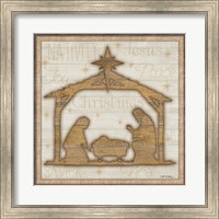 Rustic Nativity Fine Art Print