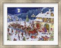 Packing up the Sleigh Fine Art Print