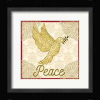 Trim the Tree III with sentiments Fine Art Print