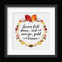 Pumpkin Spice Sentiment I Fine Art Print