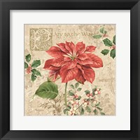 Christmas Trail IV Framed Print