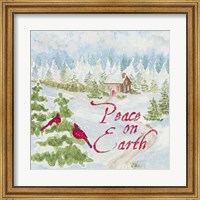 Christmas in the Country III Peace on Earth Fine Art Print