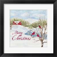 Christmas in the Country IV Merry Christmas Fine Art Print