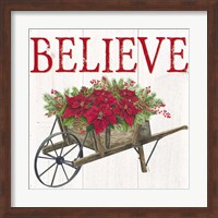 Home for the Holidays Believe Fine Art Print