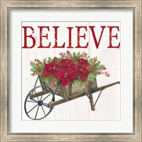 Home for the Holidays Believe Fine Art Print