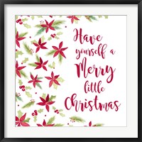 Be Joyful Merry Little Christmas Fine Art Print