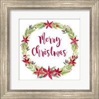 Be Joyful Merry Christmas Fine Art Print