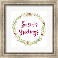 Be Joyful Season's Greetings Fine Art Print