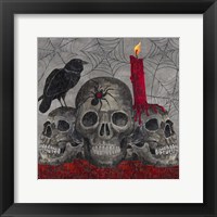 Something Wicked 3 Skulls Fine Art Print