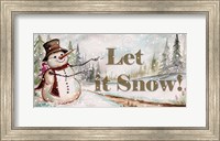 Let it Snow Fine Art Print