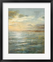 Serene Sea III Framed Print