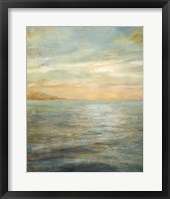 Serene Sea II Framed Print