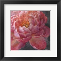 Vivid Floral I Crop Framed Print