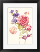 Watercolor Flowers II Framed Print