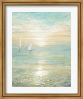 Sunrise Sailboats I Fine Art Print