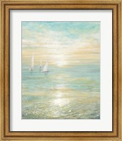 Sunrise Sailboats I Fine Art Print