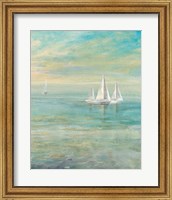 Sunrise Sailboats II Fine Art Print