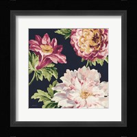 Mixed Floral IV Crop II Pastel Framed Print