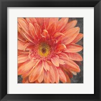 Vivid Floral II Crop Framed Print