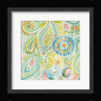 Spring Dream Paisley XII Framed Print
