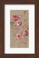 Roses and Butterfly Fine Art Print