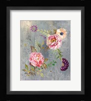 Peonies and Paisley Fine Art Print