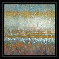 Rains Over the Lake Light Fine Art Print