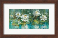 Water Lily Pond Crop Fine Art Print