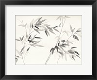 Bamboo Leaves I Framed Print