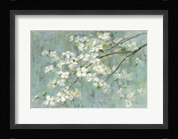Dogwood in Spring on Blue Fine Art Print