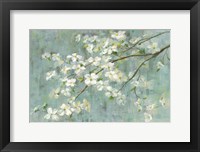Dogwood in Spring on Blue Fine Art Print