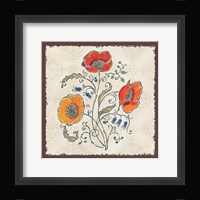 Mediterranean Flair I Framed Print