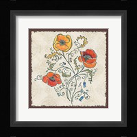 Mediterranean Flair II Framed Print