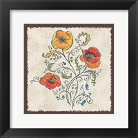 Mediterranean Flair II Framed Print