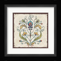 Mediterranean Flair V Framed Print