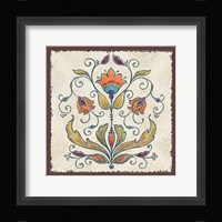 Mediterranean Flair VI Framed Print