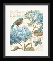 Blue Garden II Framed Print