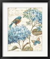 Blue Garden II Framed Print
