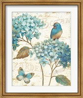 Blue Garden III Fine Art Print