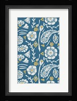 Nordic Woodcut Pattern X Fine Art Print