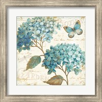 Blue Garden V Fine Art Print