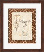 Fancy Corkscrew I Border Fine Art Print