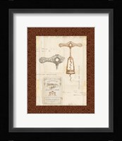 Fancy Corkscrew II Border Fine Art Print