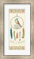 Feather Tales III Fine Art Print