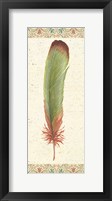 Feather Tales VI Framed Print