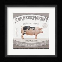 Vintage Farm III Framed Print