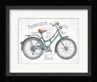 Bicycles I v2 Framed Print