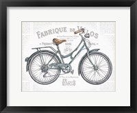 Bicycles I v2 Fine Art Print