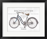 Bicycles II v2 Framed Print