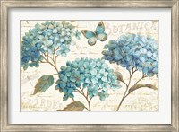 Blue Garden I Fine Art Print